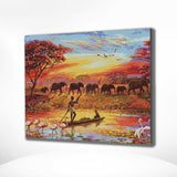 Diamond Painting Savanne Afrika