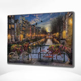 Diamond Painting Amsterdamse Grachten