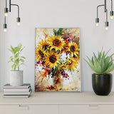 Diamond Painting Zonnebloemen