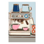 Vrijstaand ontwerp Roze Espresso zonder achtergrond