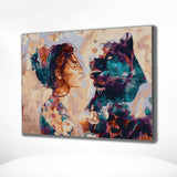 Diamond Painting Vrouw met Luipaard