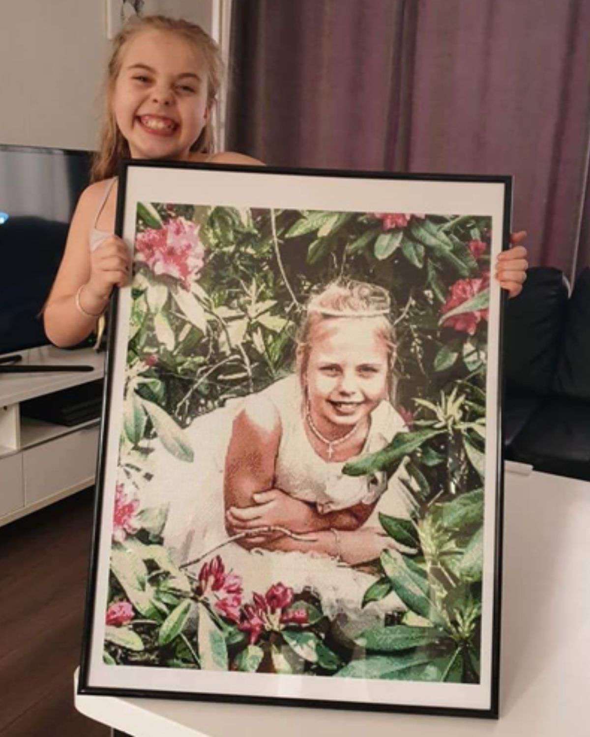 Diamond painting - Fiets met roze rozen in een mand - Geproduceerd in Nederland - 40 x Diamond painting - Fiets met roze rozen in een mand - Geproduceerd in Nederland - 40 x