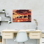 Schilderen op Nummer Afrika