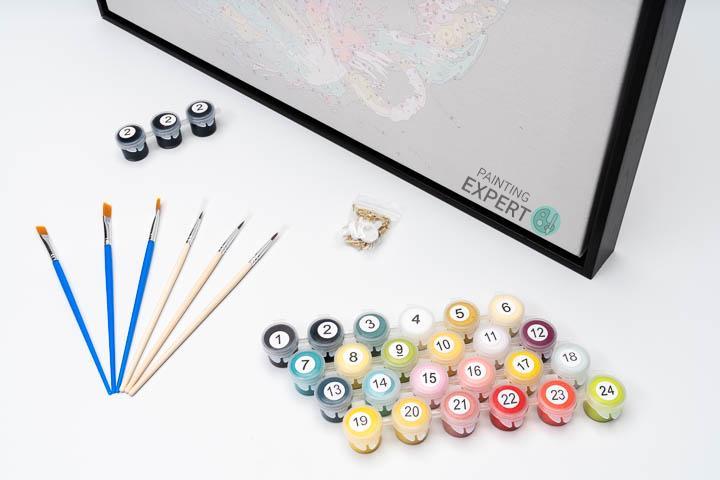 Schilderen op Nummer Eiffeltoren