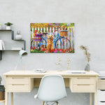 Schilderen op Nummer Fietsje met Honden