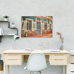 Schilderen op Nummer Huisjes in Griekenland