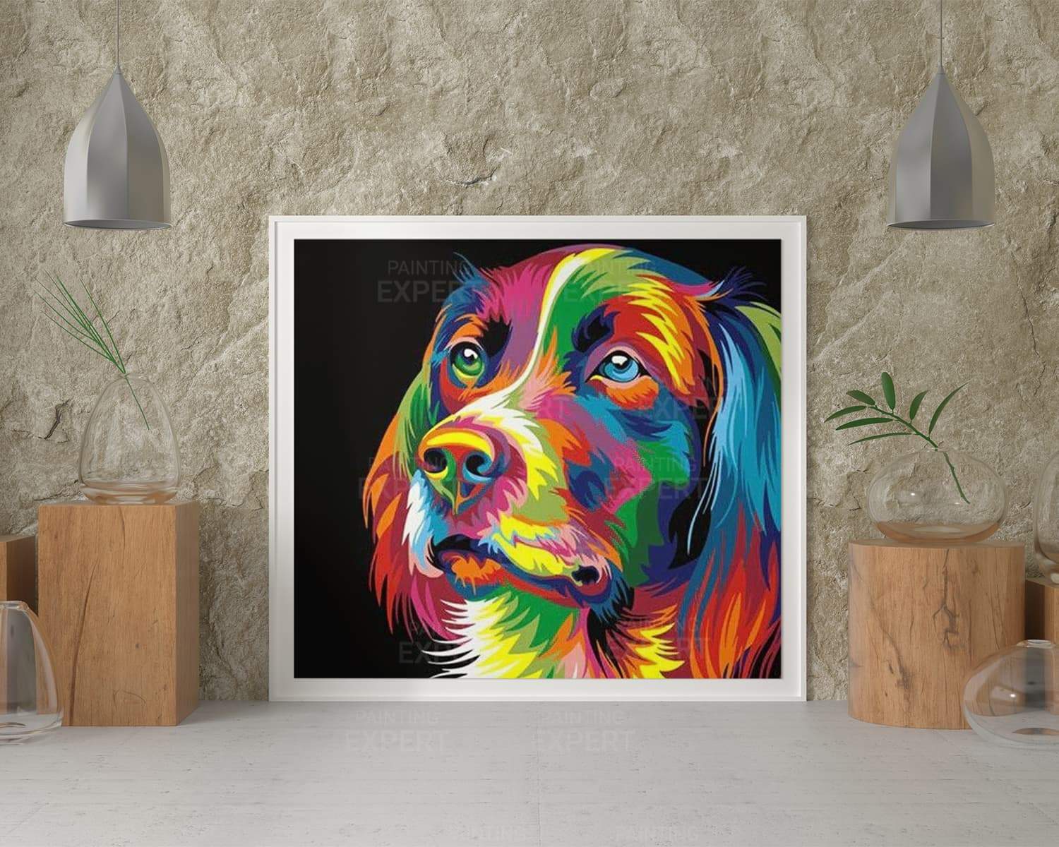 Schilderen op Nummer Labrador