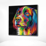 Schilderen op Nummer Labrador