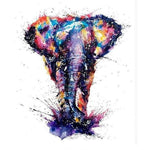 Schilderen op Nummer Olifant