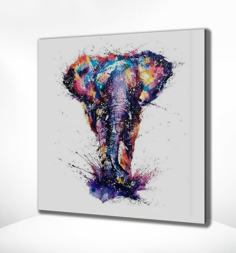 Schilderen op Nummer Olifant
