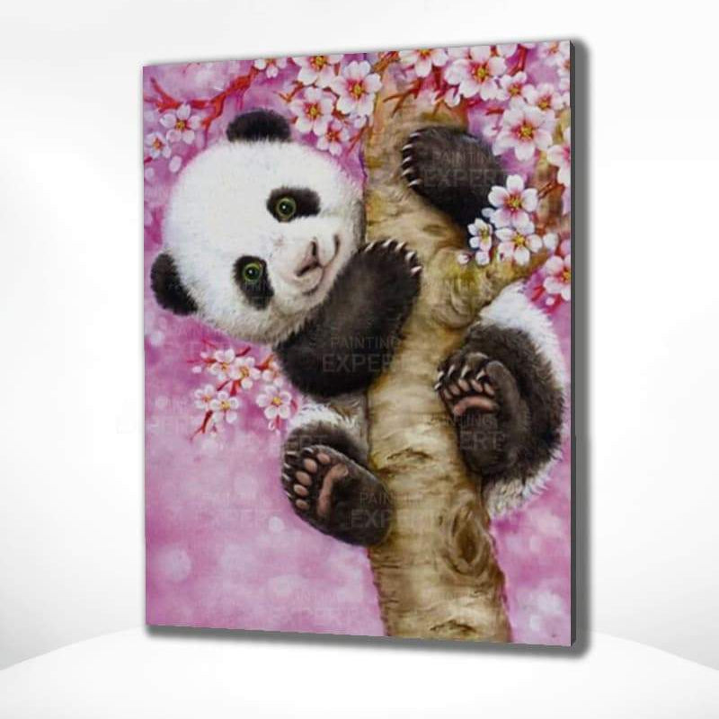 Schilderen op Nummer Panda