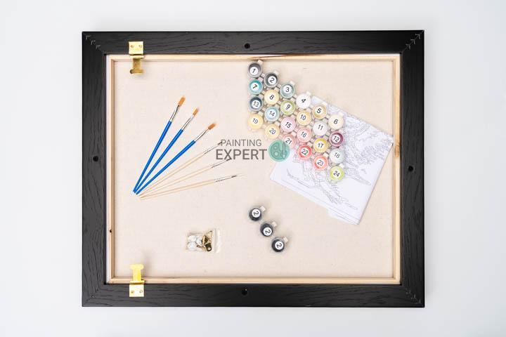 Schilderen op Nummer Pauwen