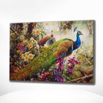 Schilderen op Nummer Pauwen