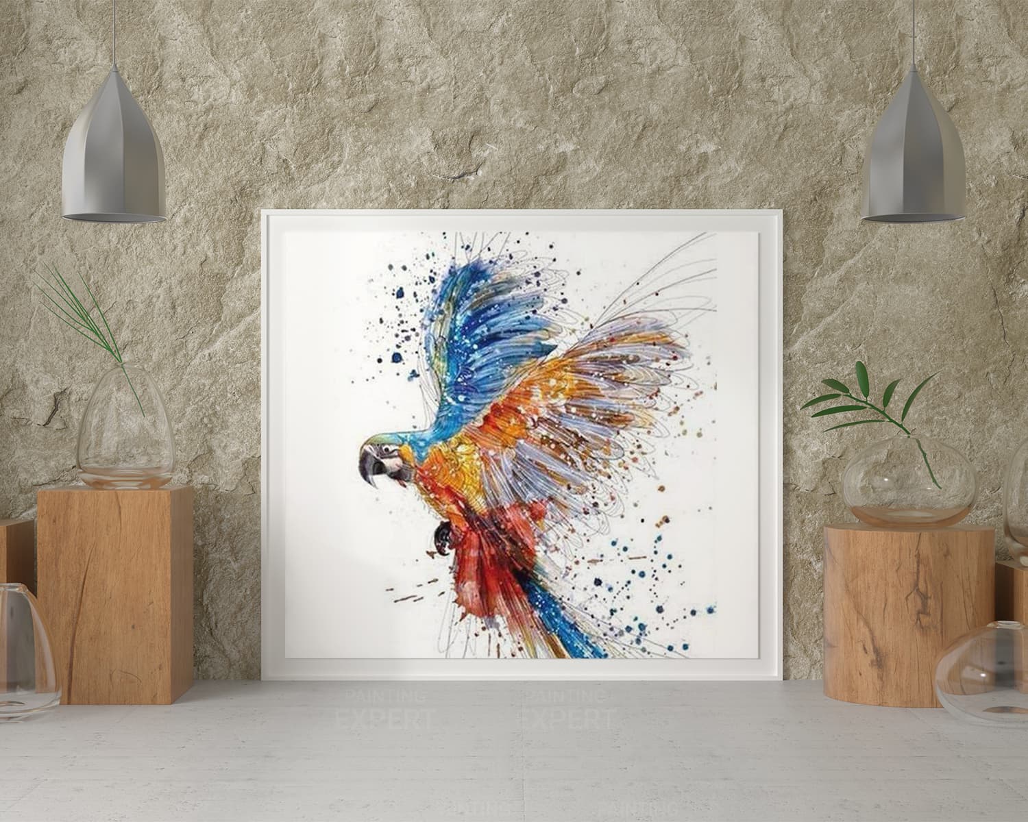 Schilderen op Nummer Vogel