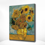 Schilderen op Nummer Zonnebloemen van Gogh