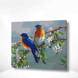 Schilderen op nummer 2 Vogels