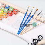 Schilderen op nummer 6 Dolfijnen