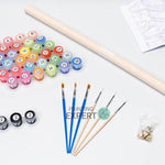 Schilderen op nummer 6 Dolfijnen