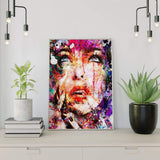 Schilderen op nummer Abstracte Vrouw