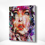 Schilderen op nummer Abstracte Vrouw