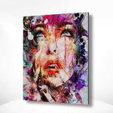 Schilderen op nummer Abstracte Vrouw