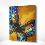 Schilderen op nummer Blauwe Vlinder