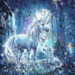 Schilderen op nummer Eenhoorns in het Bos