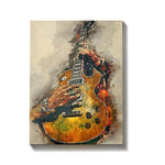 Schilderen op nummer Gitaar