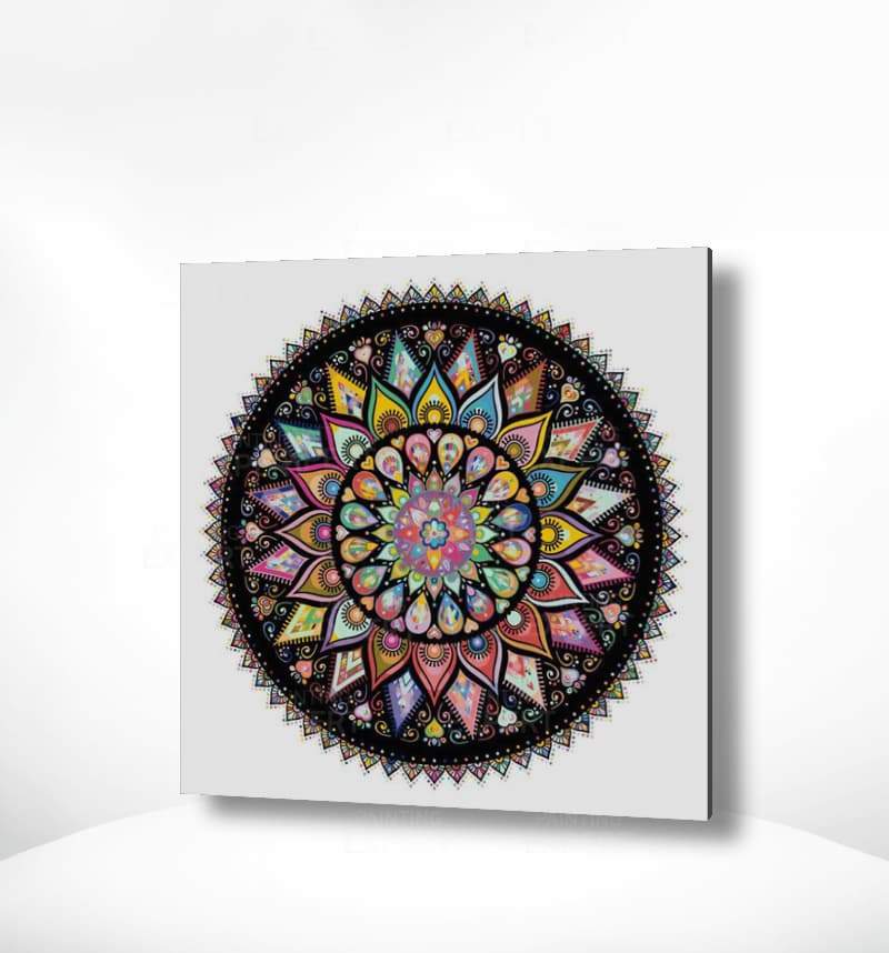 Schilderen op nummer Kleurrijke Mandala
