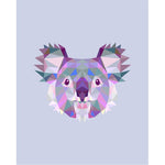Schilderen op nummer Koala Polygon