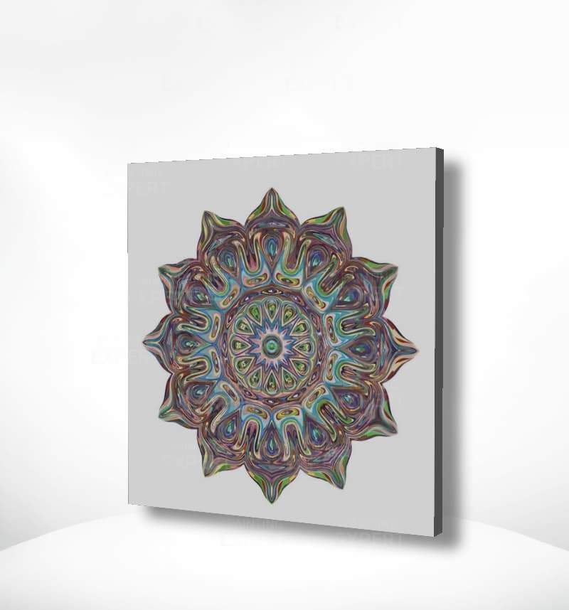 Schilderen op nummer Mandala met Kleuren