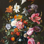 Schilderen op nummer Portret Bloemen in Blauwe Vaas