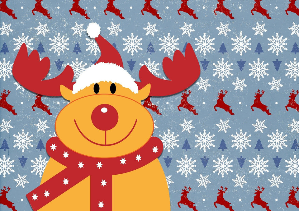 Schilderen op nummer Rendier Kerstmis-Painting Expert