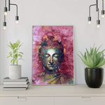 Schilderen op nummer Roze Boeddha