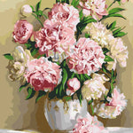 Schilderen op nummer Rozen op Tafel