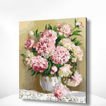 Schilderen op nummer Rozen op Tafel