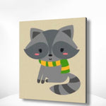 Schilderen op nummer Schattig Katje