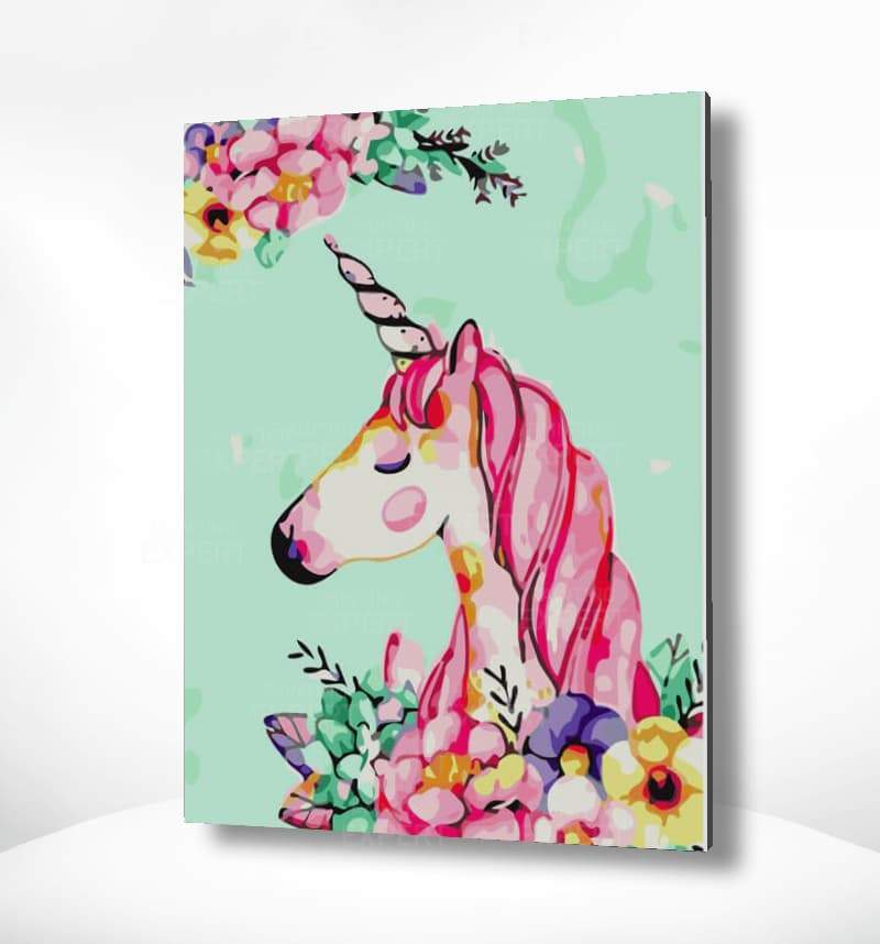 Schilderen op nummer Unicorn