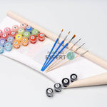 Schilderen op nummer Verliefde Papegaaien