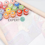 Schilderen op nummer Verliefde Papegaaien