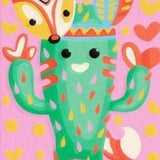 Schilderen op nummer Vrolijke Cactus