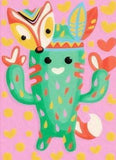 Schilderen op nummer Vrolijke Cactus-Painting Expert