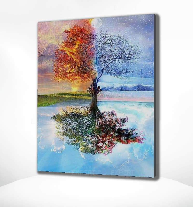 Schilderen op Nummer 4 Seizoenen Painting Expert 