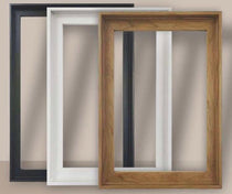 Houten Frame 4cm Dik Wit/Zwart/Bruin Painting Expert 40x50cm - Zwart 