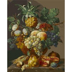 Schilderen op Nummer Fruit Stilleven Painting Expert 40x50cm - Exclusief Lijst (24 kleurtjes) 