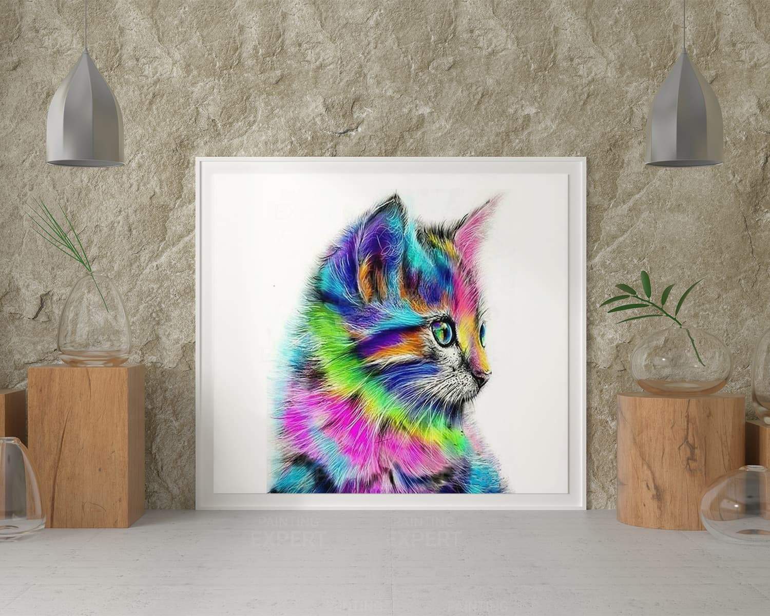 Schilderen op Nummer Kitten Painting Expert 