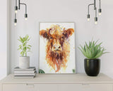 Schilderen op nummer Schotse Hooglander-Painting Expert