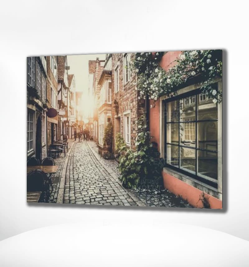Schilderen op Nummer Steegje