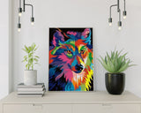 Schilderen op Nummer Wolf